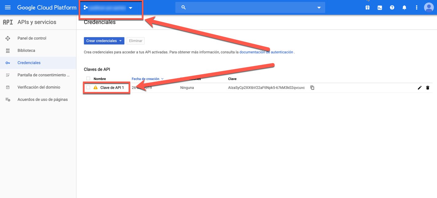 Cómo restringir la clave API de Google Platform